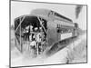 Bicycle Trailing Train-null-Mounted Photographic Print
