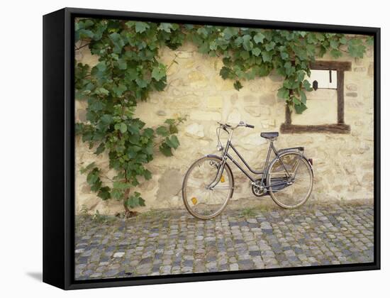 Bicycle, Turckheim, France 99-Monte Nagler-Framed Stretched Canvas