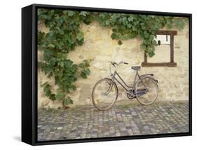 Bicycle, Turckheim, France 99-Monte Nagler-Framed Stretched Canvas