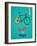 Bicycle, Vintage Poster-Marish-Framed Art Print