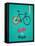 Bicycle, Vintage Poster-Marish-Framed Stretched Canvas