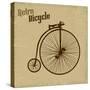 Bicycle Vintage Poster-radubalint-Stretched Canvas