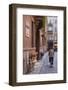 Bicycle with Flowers and Shopping Bags , Parma, Emilia Romagna, Italy-Peter Adams-Framed Photographic Print