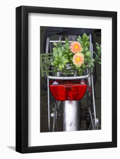 Bicycle with Flowers-Guido Cozzi-Framed Photographic Print