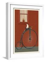 Bicycle-Lantern Press-Framed Art Print