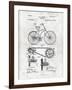 Bicycle-Patent-Framed Art Print