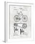 Bicycle-Patent-Framed Art Print