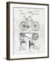 Bicycle-Patent-Framed Art Print