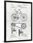 Bicycle-Patent-Framed Art Print