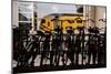 Bicycles at Centraal Station-Erin Berzel-Mounted Photographic Print