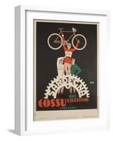 Bicycles Cossu Sardegna, Italian Advertising Poster-null-Framed Giclee Print