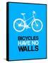 Bicycles Have No Walls 2-NaxArt-Framed Stretched Canvas