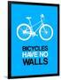 Bicycles Have No Walls 2-NaxArt-Framed Art Print