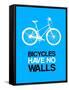 Bicycles Have No Walls 2-NaxArt-Framed Stretched Canvas