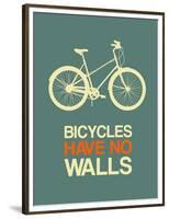 Bicycles Have No Walls 3-NaxArt-Framed Premium Giclee Print