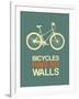 Bicycles Have No Walls 3-NaxArt-Framed Art Print