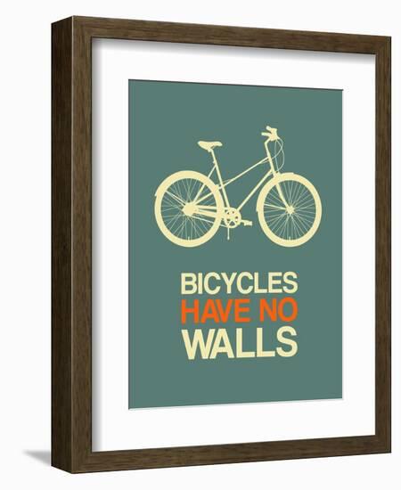 Bicycles Have No Walls 3-NaxArt-Framed Art Print