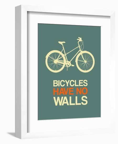 Bicycles Have No Walls 3-NaxArt-Framed Art Print