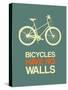 Bicycles Have No Walls 3-NaxArt-Stretched Canvas