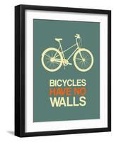 Bicycles Have No Walls 3-NaxArt-Framed Art Print