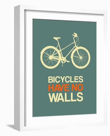 Bicycles Have No Walls 3-NaxArt-Framed Art Print