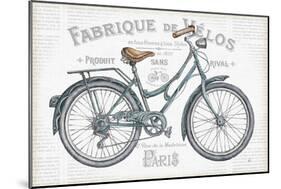 Bicycles I-Daphne Brissonnet-Mounted Art Print