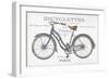 Bicycles II-Daphne Brissonnet-Framed Premium Giclee Print
