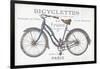 Bicycles II-Daphne Brissonnet-Framed Art Print