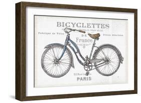 Bicycles II-Daphne Brissonnet-Framed Art Print