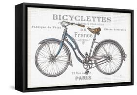 Bicycles II-Daphne Brissonnet-Framed Stretched Canvas