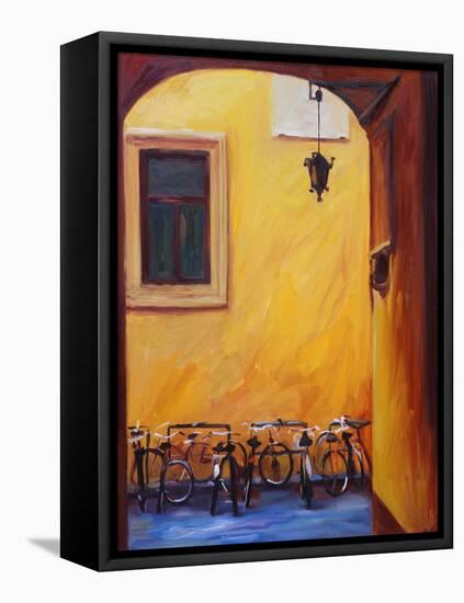 Bicycles II-Pam Ingalls-Framed Stretched Canvas