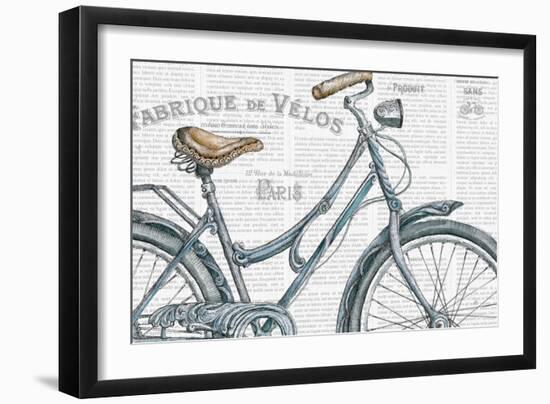 Bicycles III-Daphne Brissonnet-Framed Art Print