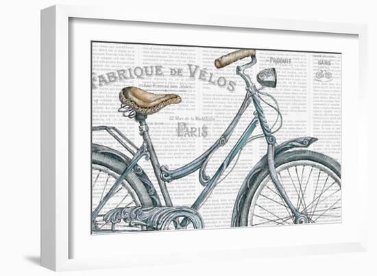 Bicycles III-Daphne Brissonnet-Framed Art Print