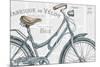 Bicycles III-Daphne Brissonnet-Mounted Art Print