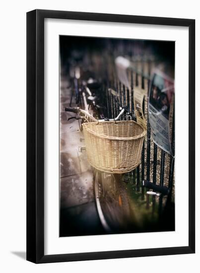 Bicycles in Cambridge-Tim Kahane-Framed Photographic Print