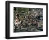 Bicycles in the Rush Hour, Kunming, Yunnan Province, China-Alain Evrard-Framed Photographic Print
