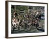 Bicycles in the Rush Hour, Kunming, Yunnan Province, China-Alain Evrard-Framed Photographic Print