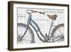 Bicycles IV-Daphne Brissonnet-Framed Art Print