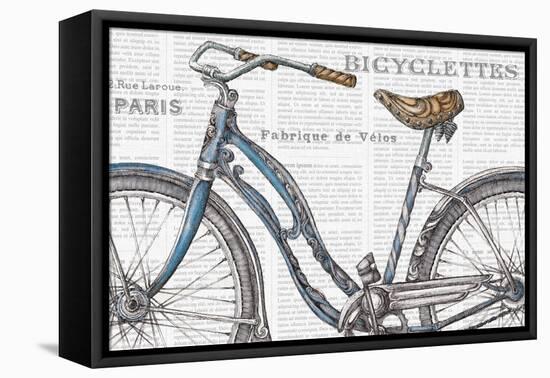 Bicycles IV-Daphne Brissonnet-Framed Stretched Canvas