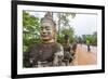 Bicycles Near the South Gate at Angkor Thom-Michael Nolan-Framed Photographic Print
