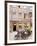 Bicycles Parked in Street, Fussen, Germany-Adam Jones-Framed Photographic Print