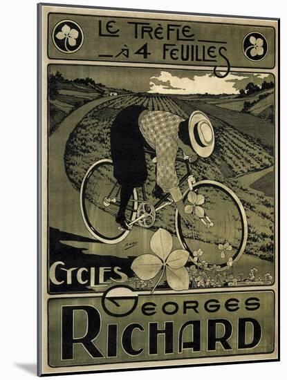 Bicycles-null-Mounted Giclee Print