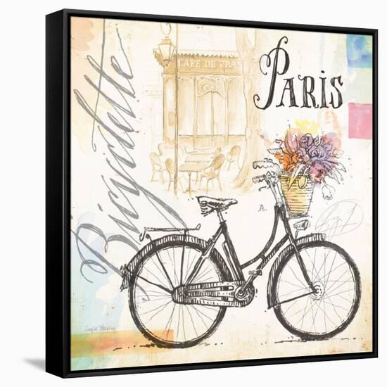 Bicyclette Sketchbook-Angela Staehling-Framed Stretched Canvas