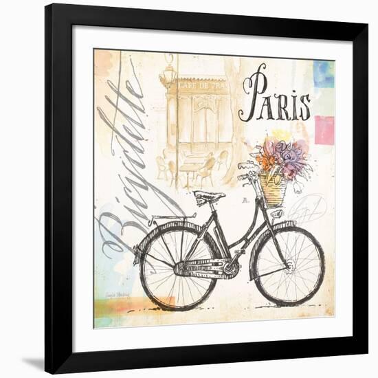 Bicyclette Sketchbook-Angela Staehling-Framed Art Print