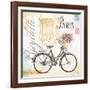 Bicyclette Sketchbook-Angela Staehling-Framed Art Print
