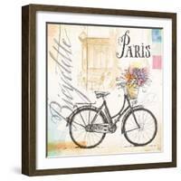 Bicyclette Sketchbook-Angela Staehling-Framed Art Print