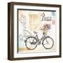 Bicyclette Sketchbook-Angela Staehling-Framed Art Print