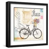 Bicyclette Sketchbook-Angela Staehling-Framed Art Print