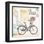 Bicyclette Sketchbook-Angela Staehling-Framed Art Print