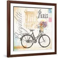 Bicyclette Sketchbook-Angela Staehling-Framed Art Print